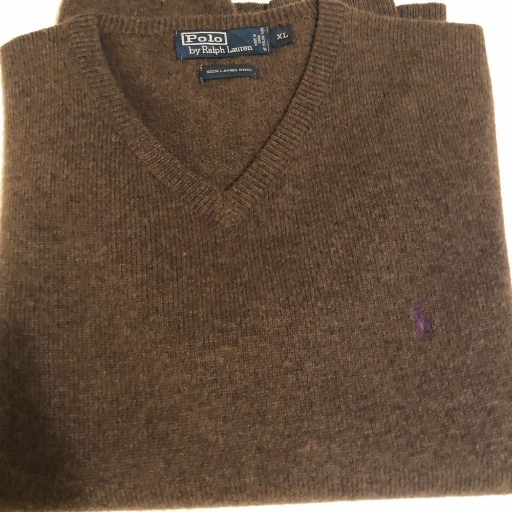 Brown Polo Sweater